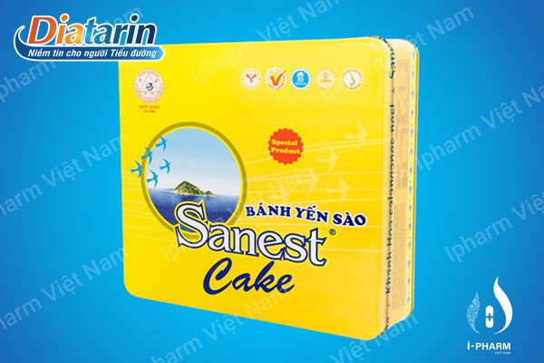 Bánh yến sào Sanest Cake cho người bệnh tiểu đường