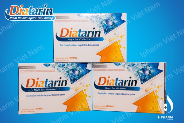 Kiểm soát đường huyết bằng Diatarin