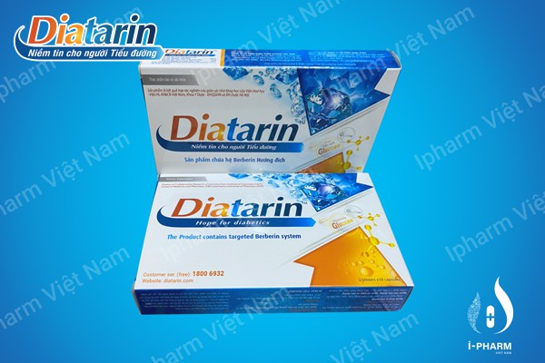 Diatarin hỗ trợ điều trị tiểu đường hiệu quả