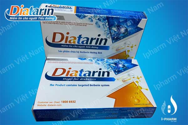 Diatarin tốt cho bệnh nhân tiểu đường