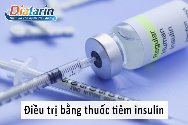 Điều trị tiểu đường bằng thuốc tiêm insulin