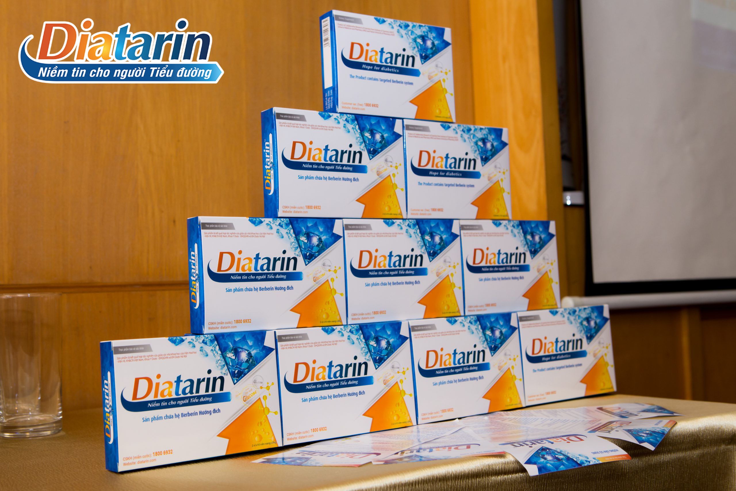 Diatarin là thành quả nghiên cứu của các nhà khoa học sử dụng nano berberin và công nghệ hướng đích 